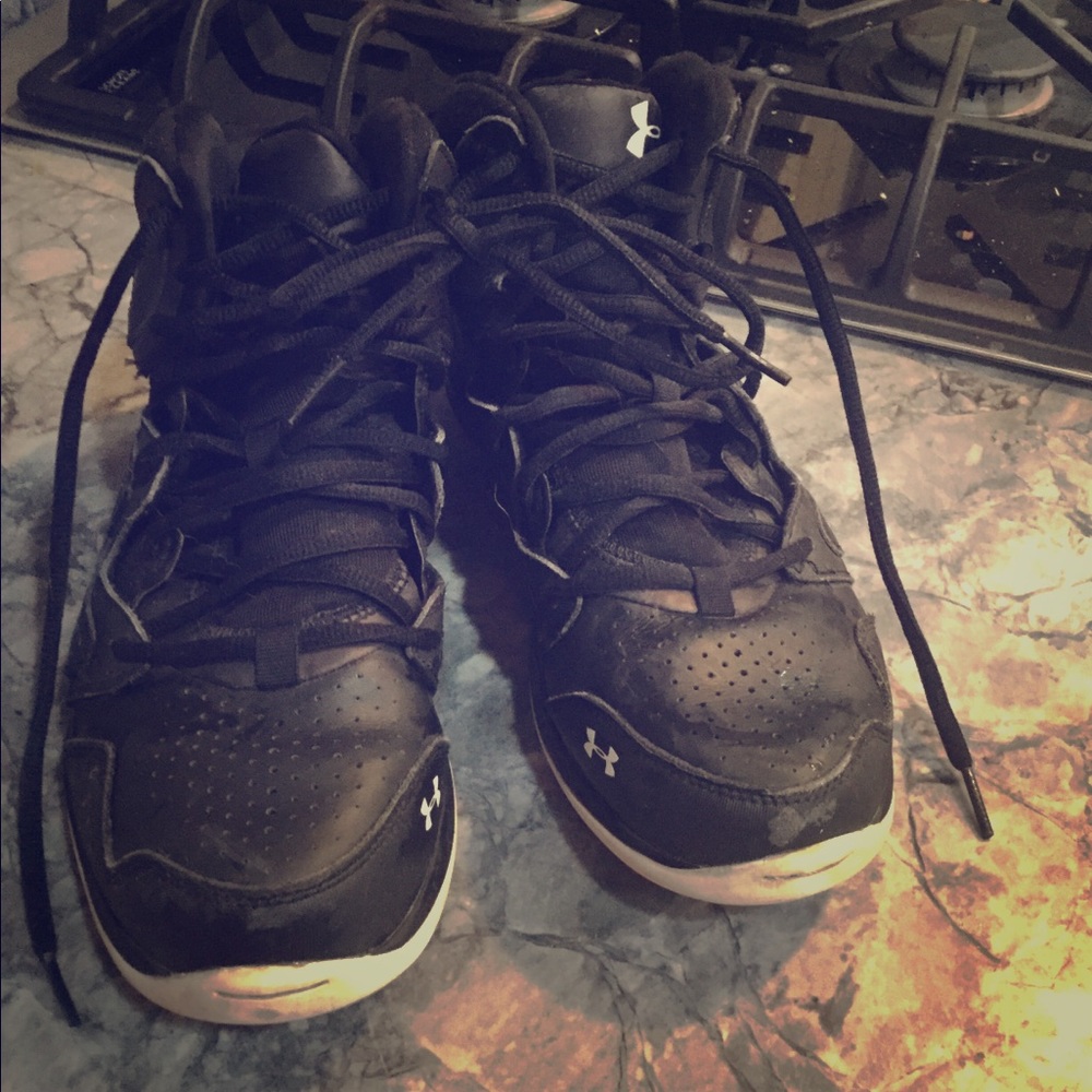 I am selling old basketball shoes!